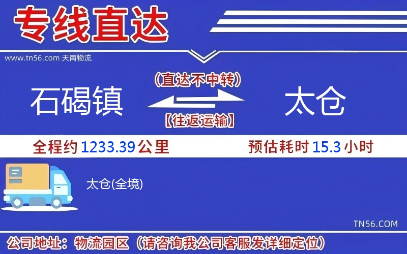 石碣鎮(zhèn)到太倉物流公司